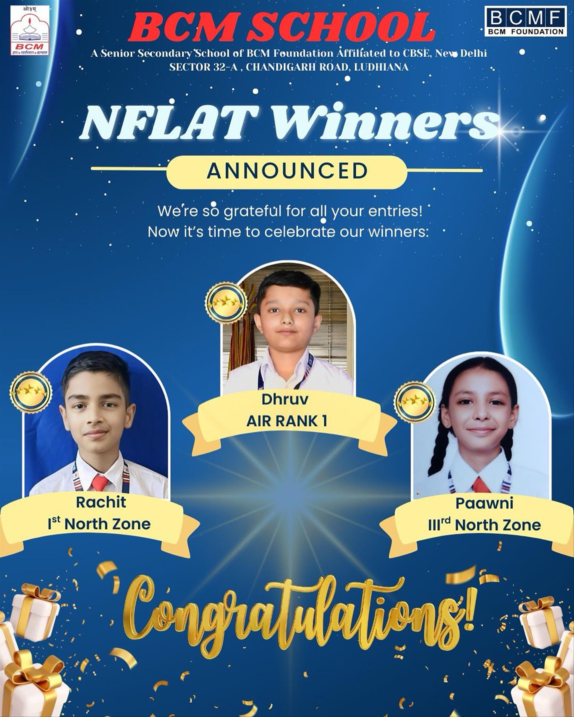 NFLAT WINNERS